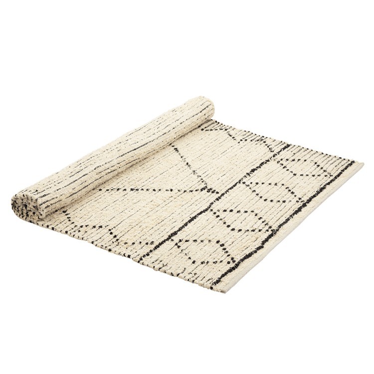 Ковер из переработанного хлопка dispur из коллекции ethnic, 120х180см (76034) Ковер из переработанного хлопка dispur из коллекции ethnic, 120х180см (76034)