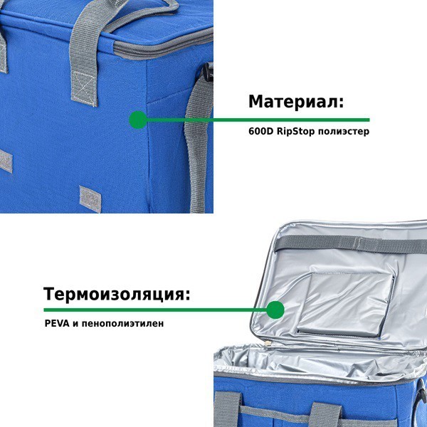 Изотермическая сумка-холодильник 22л P2122 (96262)
