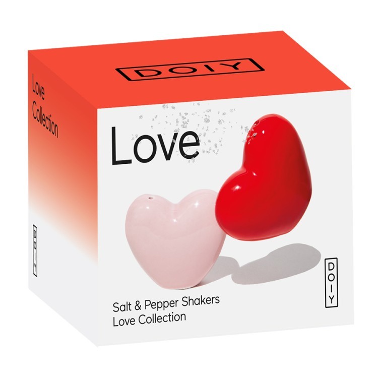 Набор из солонки и перечницы love (78940)