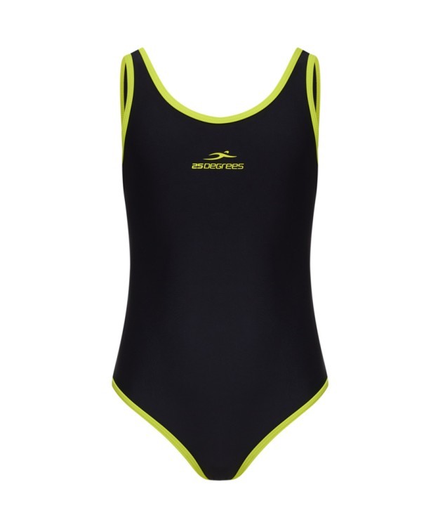 Купальник для плавания 25DEGREES Edge Black/Lime, полиамид, подростковый (2105129) Купальник для плавания 25DEGREES Edge Black/Lime, полиамид, подростковый (2105129)