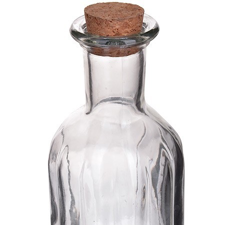 Бутылка 450 мл стекло с пробкой LR (28083)