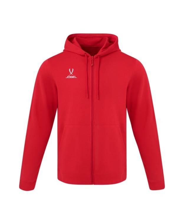 Худи на молнии JÖGEL ESSENTIAL Cotton FZ Hoodie, красный (2121934)