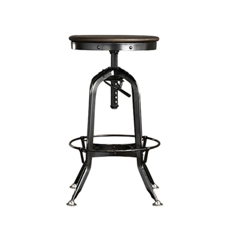 Стул Винд FE24-724, 35, каркас - металл, сидение - дуб, RESTORATION HARDWARE