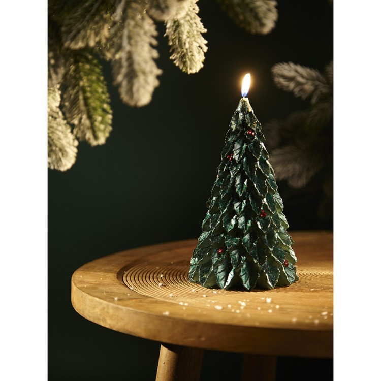 Свеча декоративная festive flame из коллекции new year essential, 19,5 см (78351)