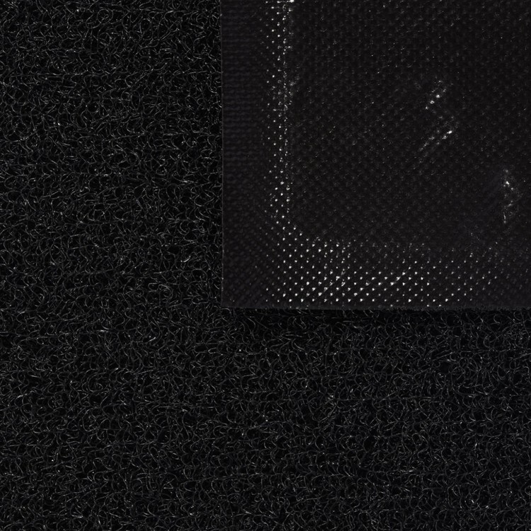 Коврик придверный пористый Vortex 50х70 см черный 22186 (63193)