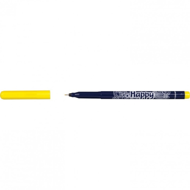 Ручки капиллярные линеры 12 ЦВЕТОВ CENTROPEN Happy Liner 0,3 мм, 143684 (1) (92707)