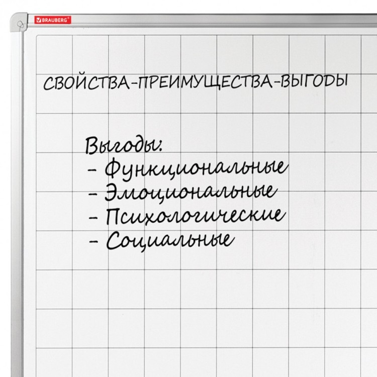 Доска магнитно-маркерная в клетку 60х90 см алюминиевая рамка Brauberg 236862 (1) (89648) Доска магнитно-маркерная в клетку 60х90 см алюминиевая рамка Brauberg 236862 (1) (89648)