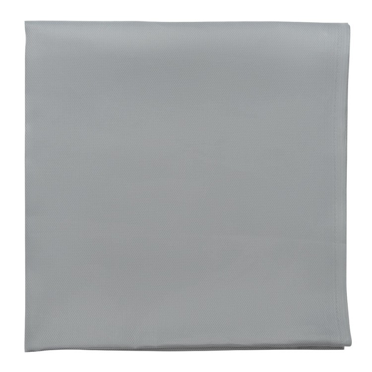 Скатерть серого цвета с фактурным жаккардовым рисунком из хлопка из коллекции essential, 180х260 см (72194)