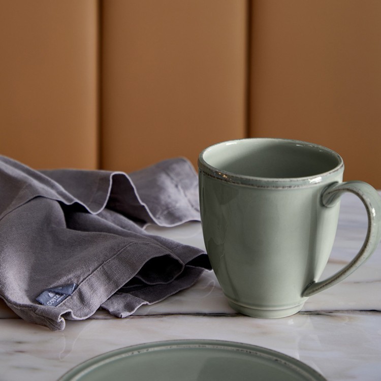 Кружка FIC132-SAG(FIC132-03317D), керамика, Sage green, Costa Nova