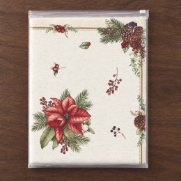Салфетки 40х40 cm "celebration" набор 2шт, цвет: бежевый,  полиэстер 100% Lefard (986-001-87)