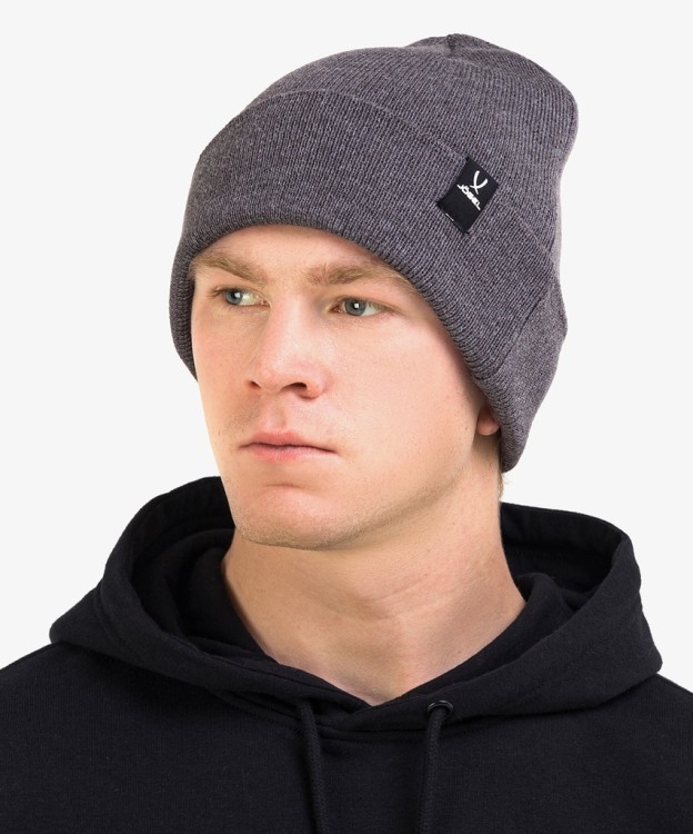 Шапка ESSENTIAL PerFormDRY High Beanie, темно-серый (1523859) Шапка ESSENTIAL PerFormDRY High Beanie, темно-серый (1523859)
