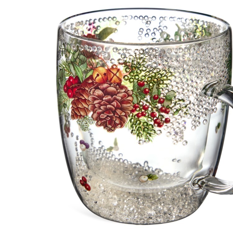 Кружка с двойными стенками "celebration" 410 мл Lefard (887-482) Кружка с двойными стенками "celebration" 410 мл Lefard (887-482)