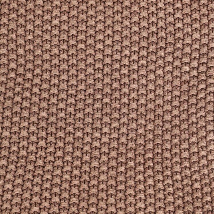 Плед из стираного хлопка цвета мокко из коллекции essential, 130x180 см (79340)