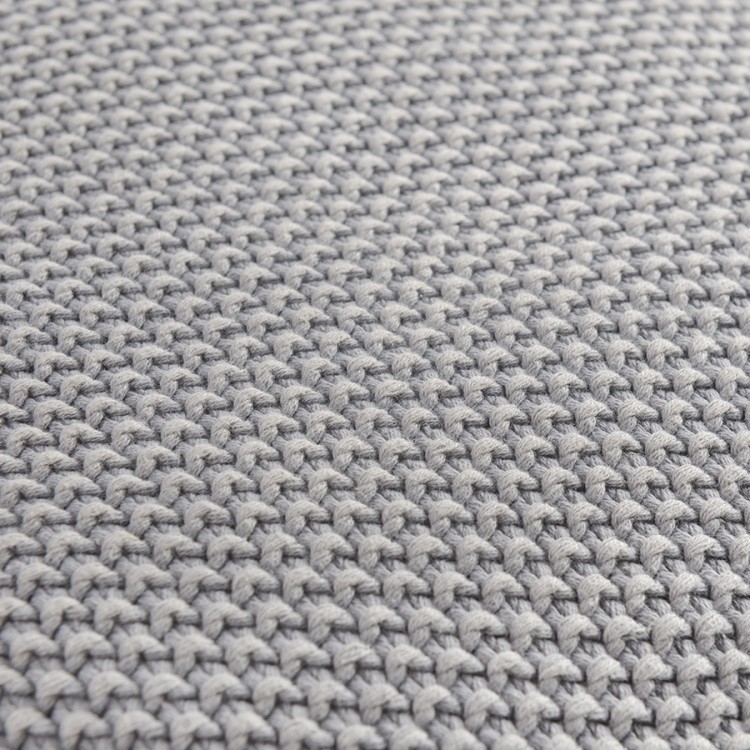 Плед из стираного хлопка серого цвета из коллекции essential, 130х180 см (74410) Плед из стираного хлопка серого цвета из коллекции essential, 130х180 см (74410)