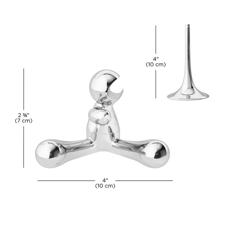 Открывалка для бутылок rodeo buddy, хром (79730)