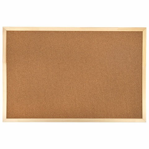 Доска пробковая для объявлений Brauberg 60х90 см 236860 (1) (86614) Доска пробковая для объявлений Brauberg 60х90 см 236860 (1) (86614)