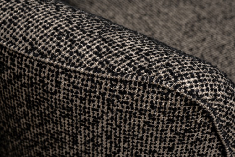 Кресло GD/Rivoli поворотное рогожка черно-золотое Santo302-CHZOL 73*80*74см (TT-00016868)