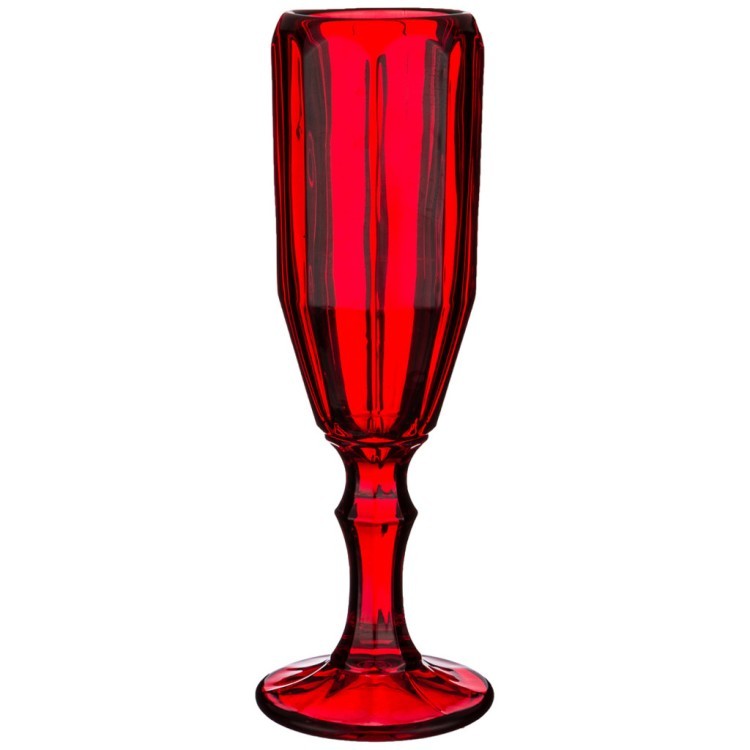 Набор бокалов для шампанского "рока" 6шт. серия "muza color" 180 мл высота=20 см. Lefard (694-022)