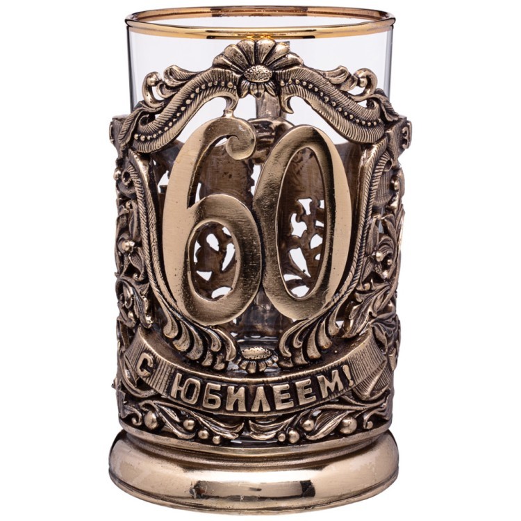 Стакан с подстаканником "юбилейный 65" 250 мл Lefard (385-290)