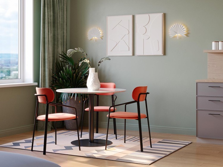 Ваза для сухоцветов printed art, stone, 25 см (78174) Ваза для сухоцветов printed art, stone, 25 см (78174)