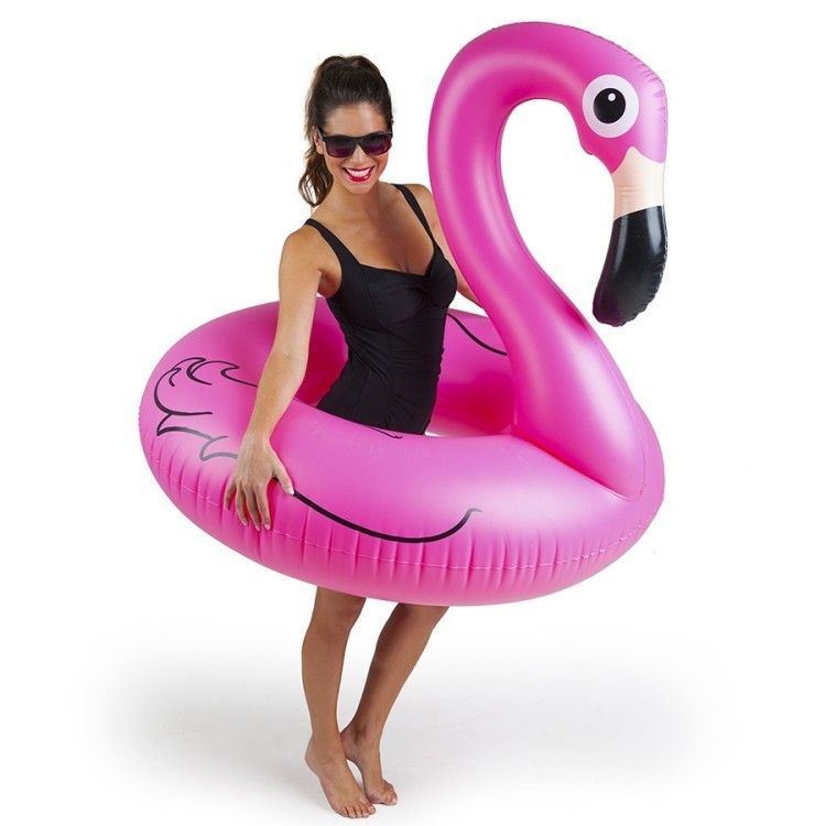 Круг надувной pink flamingo (56974)
