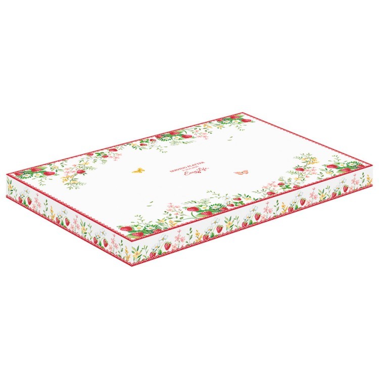 Блюдо овальное jardin des fraises, 36х25 см (80383)