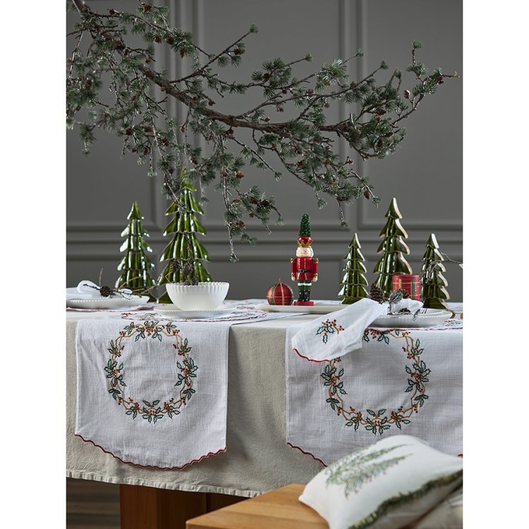 Набор декоративных свечей festive classics из коллекции new year essential, 2 шт. (78325)