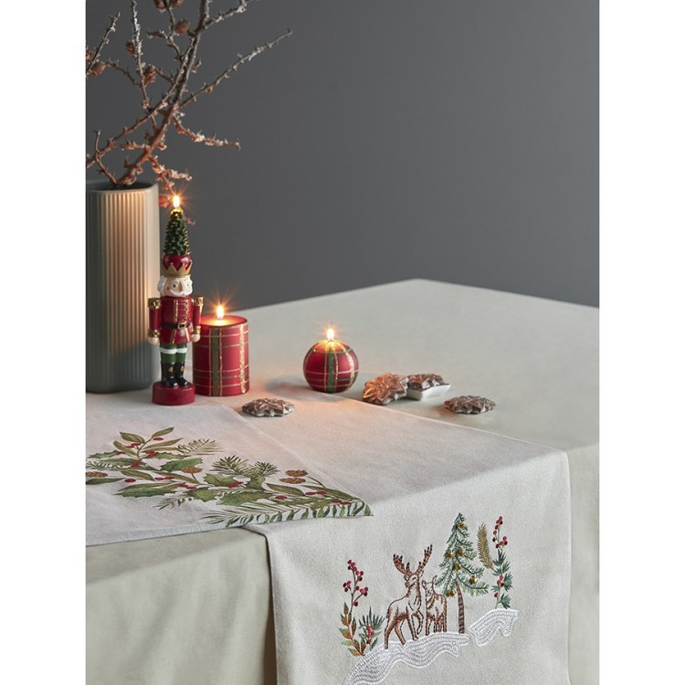 Набор декоративных свечей festive classics из коллекции new year essential, 2 шт. (78325)