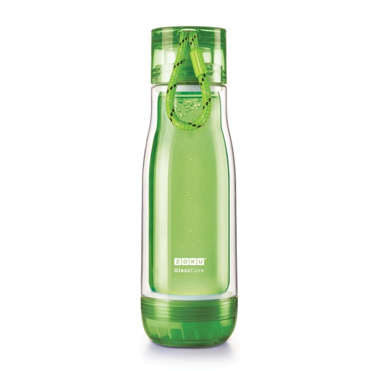 Бутылка zoku 475 мл зеленая (57254)
