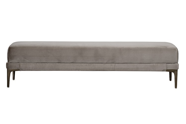 Банкетка Prima на метал опорах бежевая Velvet BEG 40*160*40см (TT-00015053) Банкетка Prima на метал опорах бежевая Velvet BEG 40*160*40см (TT-00015053)