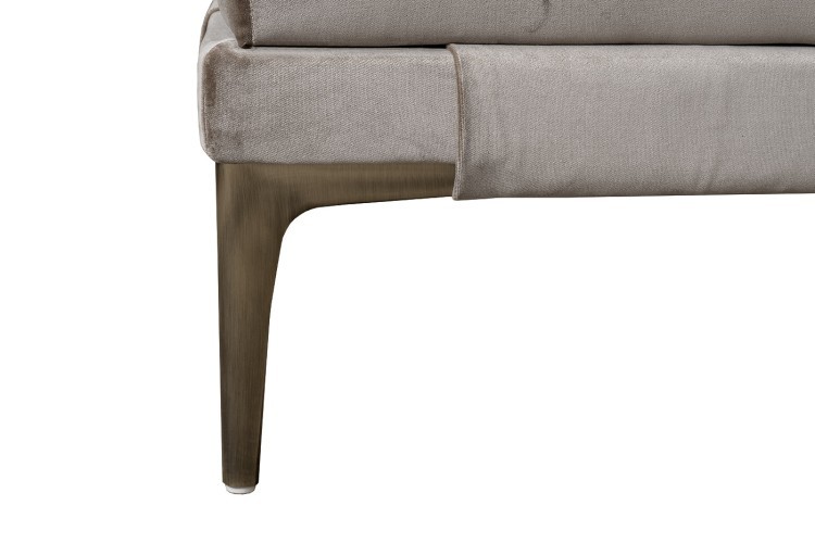 Банкетка Prima на метал опорах бежевая Velvet BEG 40*160*40см (TT-00015053) Банкетка Prima на метал опорах бежевая Velvet BEG 40*160*40см (TT-00015053)