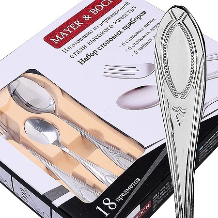 Набор столовых приборов 18 предметов нерж/ст Mayer&Boch (40537) Набор столовых приборов 18 предметов нерж/ст Mayer&Boch (40537)