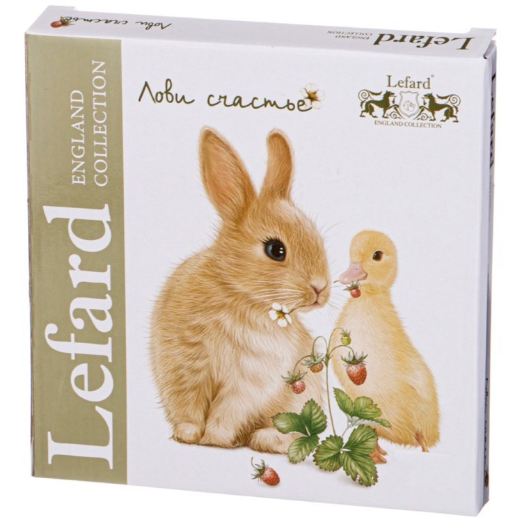 Тарелка закусочная lefard "лови счастье" 20,5 см Lefard (85-1970)