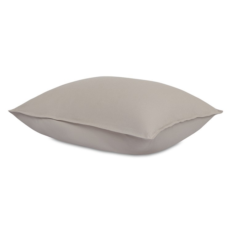 Набор наволочек изо льна и хлопка серо-бежевого цвета из коллекции essential, 50х70 см (77144)