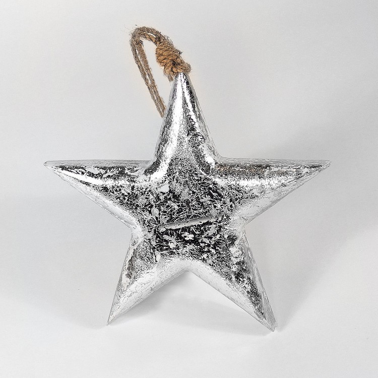 Фигурка декоративная snow star, подвесная, 23х23х3 см (63529)