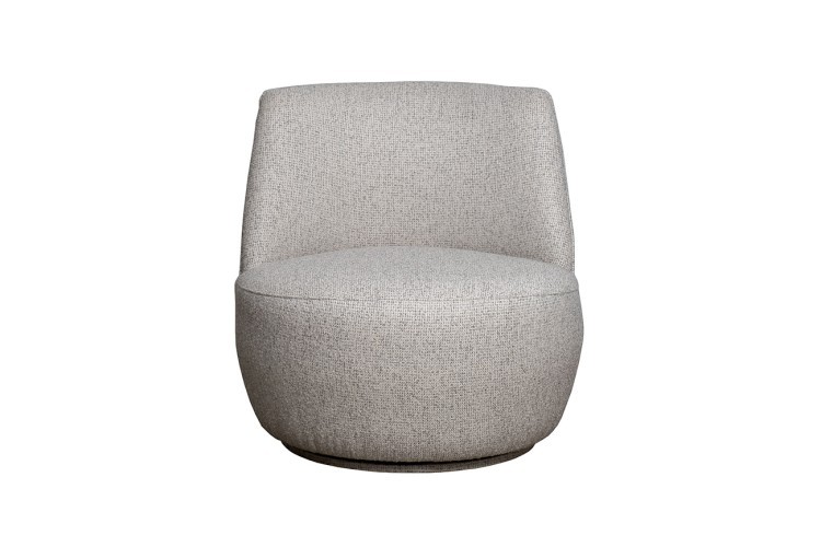 Кресло GD/Rivoli поворотное рогожка св.бежевое Santo1902-SECRU 73*80*74см (TT-00016869)