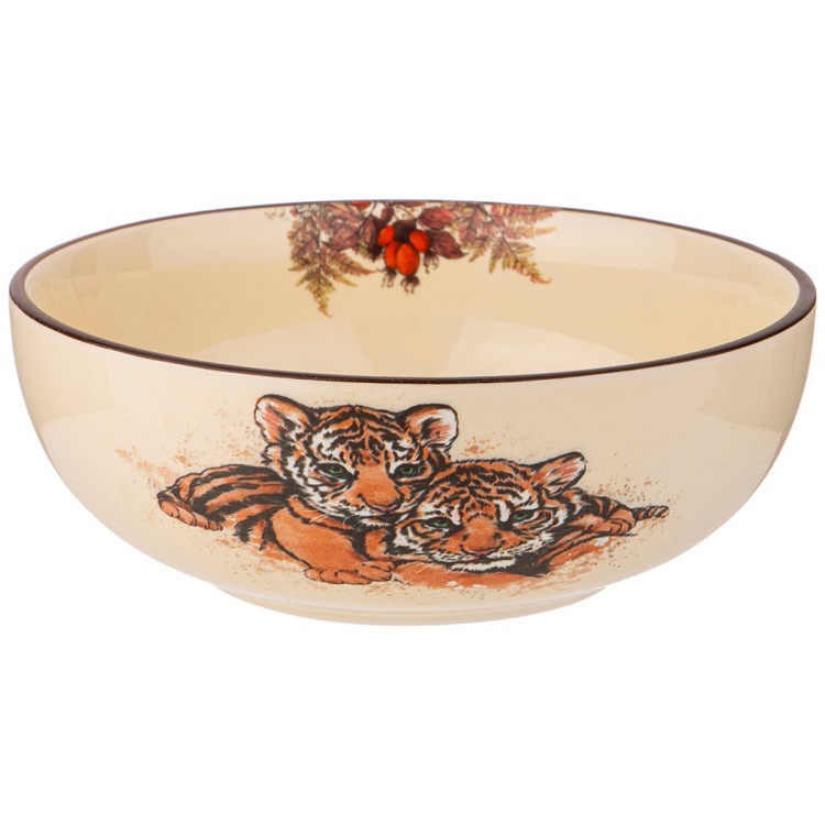 Салатник "tiger amour" 16,5*16,5 см. высота=6 см. / 800 мл. Agness (358-1822)