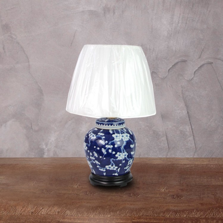 Лампа настольная DS79-RYQQ53-D, фарфор, blue/white, ROOMERS FURNITURE Лампа настольная DS79-RYQQ53-D, фарфор, blue/white, ROOMERS FURNITURE
