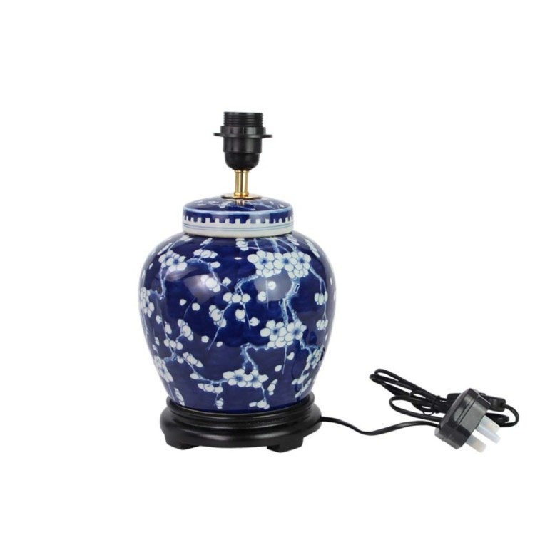 Лампа настольная DS79-RYQQ53-D, фарфор, blue/white, ROOMERS FURNITURE Лампа настольная DS79-RYQQ53-D, фарфор, blue/white, ROOMERS FURNITURE