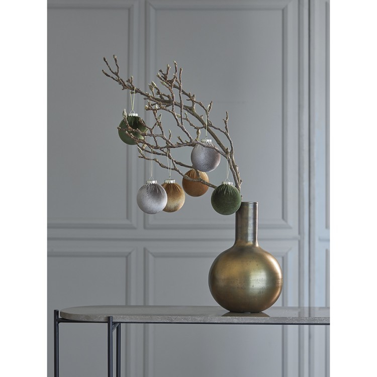 Набор ёлочных украшений velvet christmas из коллекции new year essential, 6 шт. (78277)