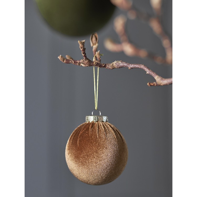 Набор ёлочных украшений velvet christmas из коллекции new year essential, 6 шт. (78277)