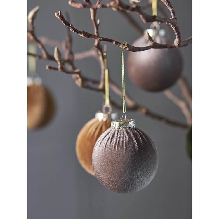 Набор ёлочных украшений velvet christmas из коллекции new year essential, 6 шт. (78277)