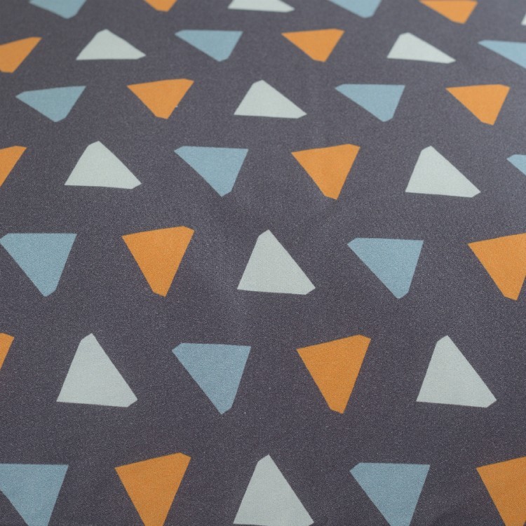 Комплект постельного белья из сатина с принтом triangles из коллекции wild, 150х200 см (68417)
