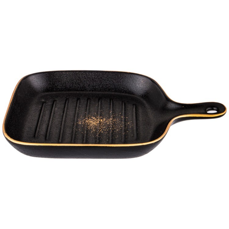 Блюдо с ручкой bronco "midnight gold" 24*17,5*3 см Bronco (42-371) Блюдо с ручкой bronco "midnight gold" 24*17,5*3 см Bronco (42-371)