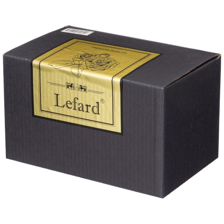 Масленка "lefard gold glass" 17,5*10,5 см. высота=9 см. Lefard (195-217)
