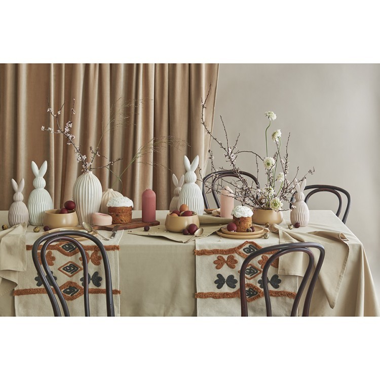 Скатерть из хлопка бежевого цвета из коллекции essential, 170х170 см (69817) Скатерть из хлопка бежевого цвета из коллекции essential, 170х170 см (69817)