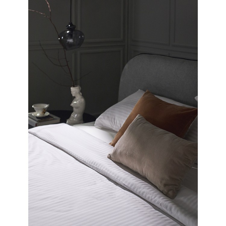 Набор наволочек из страйп-сатина из коллекции essential, 70х70 см (77143)