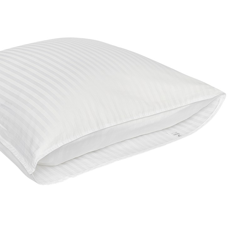 Набор наволочек из страйп-сатина из коллекции essential, 70х70 см (77143)