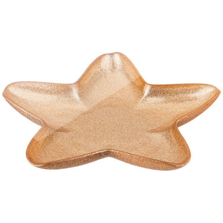 Блюдо "star" gold shiny 22см АКСАМ (339-220)