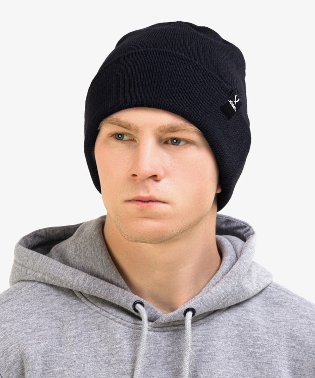 Шапка ESSENTIAL PerFormDRY High Beanie, черный (1734614) Шапка ESSENTIAL PerFormDRY High Beanie, черный (1734614)